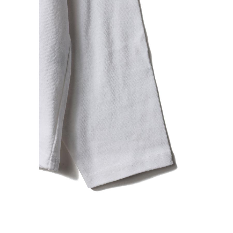 【P5倍 / SALE】BAGGY TEE L/S COTTON HEAVY JERSEY-WHITE(F272100C) First Down -Men-(ファースト・ダウン) | FIRST DOWN | 01