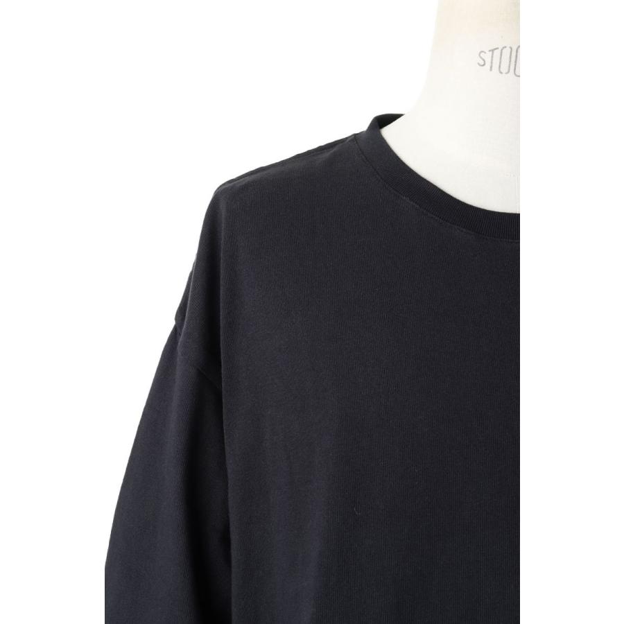 【P5倍 / SALE】BAGGY TEE L/S COTTON HEAVY JERSEY-BLACK(F272100C) [BP] First Down -Men-(ファースト・ダウン)First Down | FIRST DOWN | 03