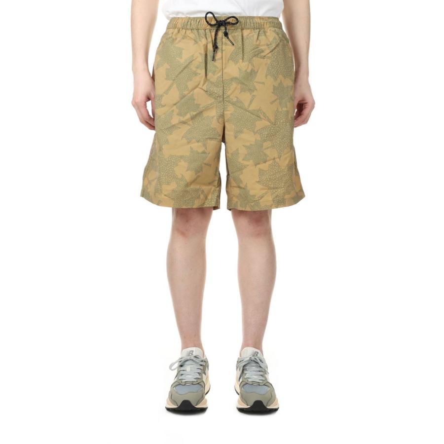 【P5倍 / SALE】COZY SHORTS SUPPLEX? NYLON by E-WAX STUDIO-LEAF YELLOW(F241006D) [BP] First Down -Men-(ファースト・ダウン)First Down | FIRST DOWN | 01