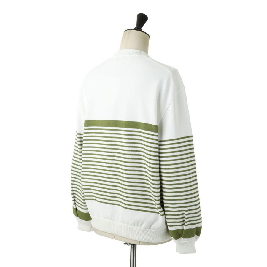 【P5倍 / SALE】Border Sweater-Green (DWVA034) Digawel(ディガウェル) | DIGAWEL | 02