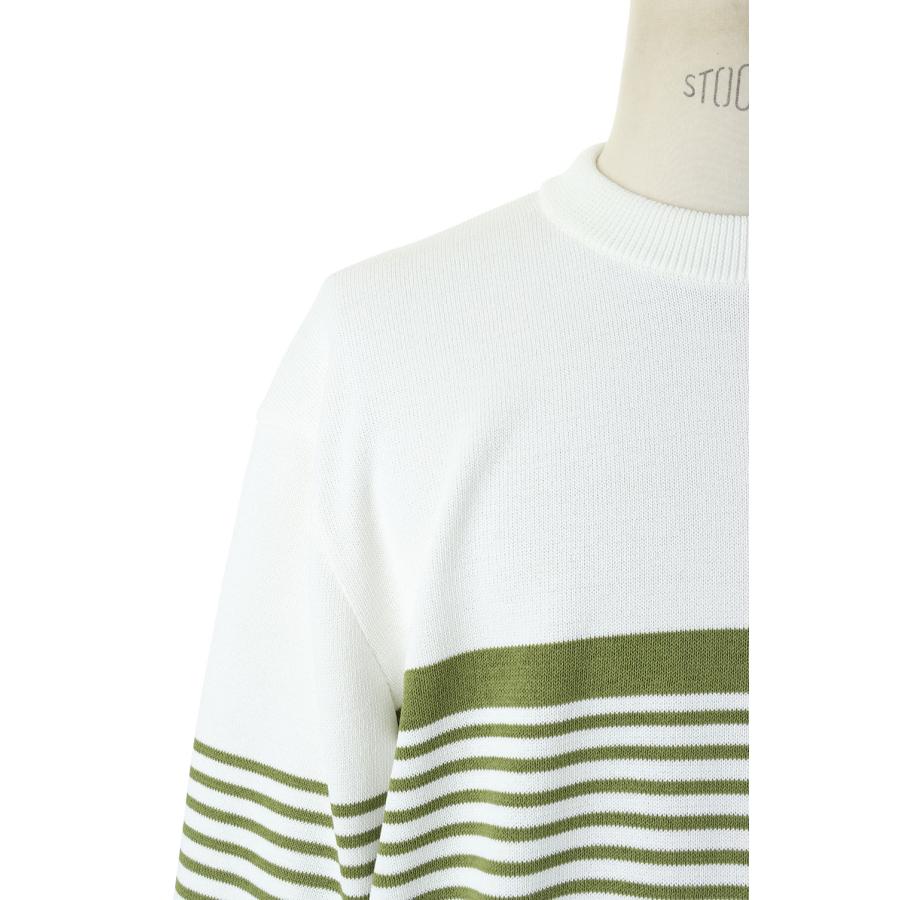 【P5倍 / SALE】Border Sweater-Green (DWVA034) Digawel(ディガウェル) | DIGAWEL | 03