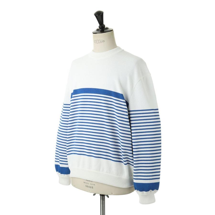 【P5倍 / SALE】BorderSweater-Blue (DWVA034) Digawel(ディガウェル) | DIGAWEL | 01
