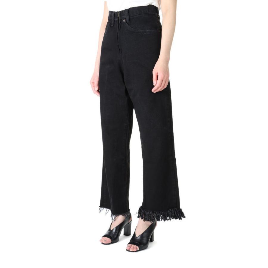 Fringe denim pants-Black-26size(ccbs-01) 77circa -Women-(ナナナナサーカ) | 77circa | 01