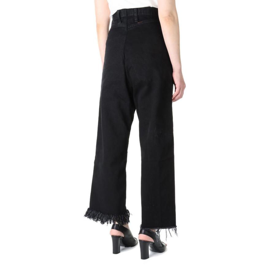 Fringe denim pants-Black-26size(ccbs-01) 77circa -Women-(ナナナナサーカ) | 77circa | 02