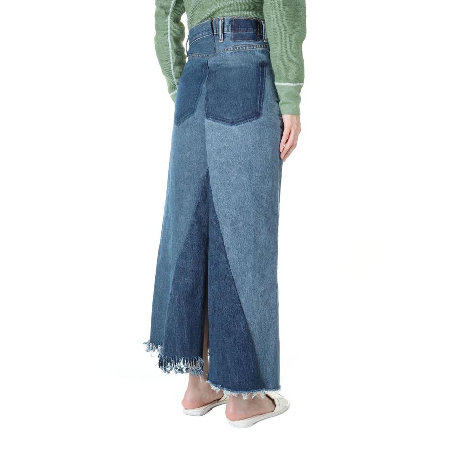 【P5倍 / SALE】long denim skirt /span100-28size(ccbs-06) 77circa -Women-(ナナナナサーカ) | 77circa | 02