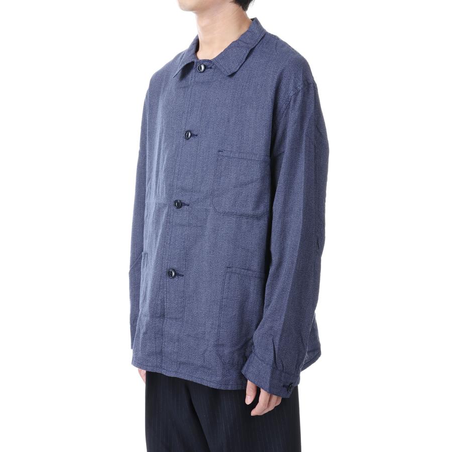 【P5倍 / SALE】COVERT CHAMBRAY WORK JACKET - NAVY (GL15048) Gold(ゴールド) | GOLD | 01