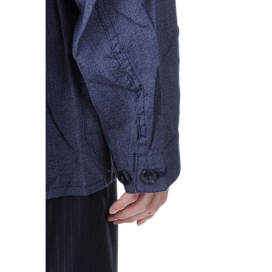 【P5倍 / SALE】COVERT CHAMBRAY WORK JACKET - NAVY (GL15048) Gold(ゴールド) | GOLD | 04
