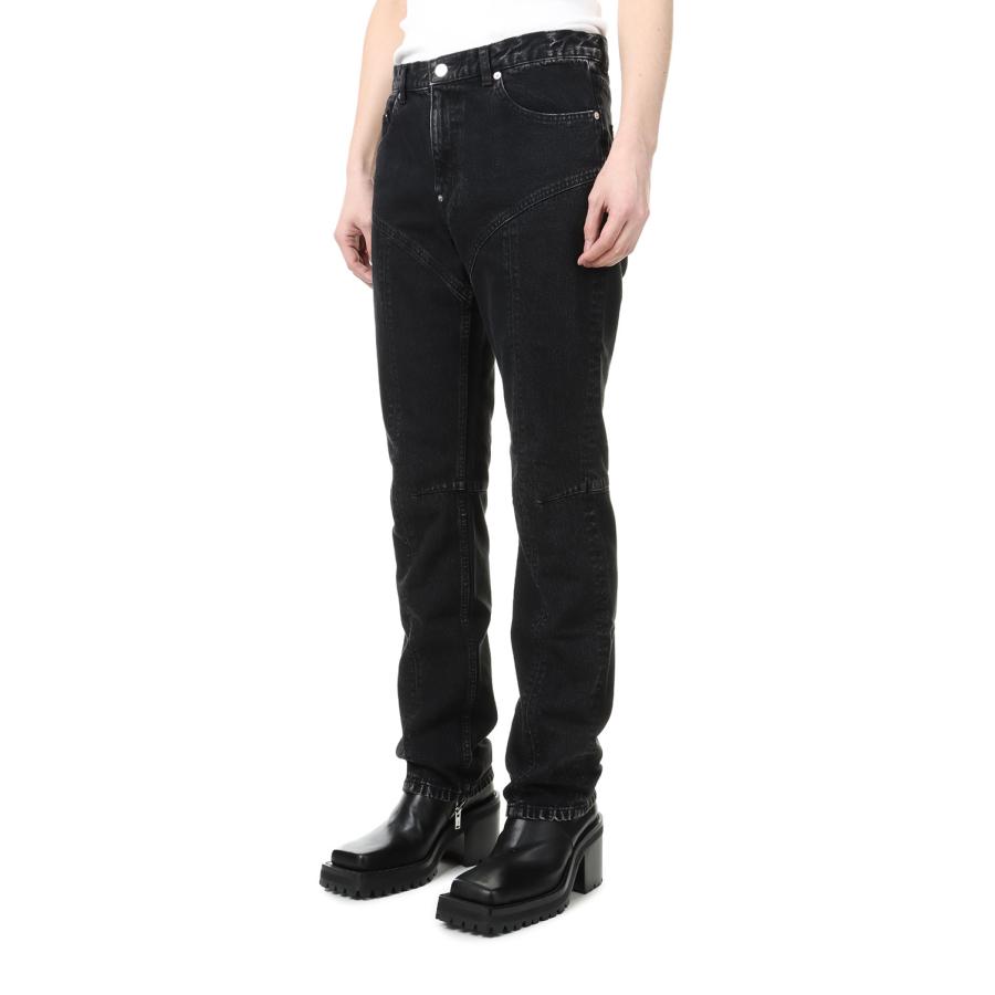 【P5倍 / SALE】WASHED DENIM SWITCHED PANTS(2A008-0322-36) John Lawrence Sullivan(ジョンローレンスサリバン) | JOHN LAWRENCE SULLIVAN | 02
