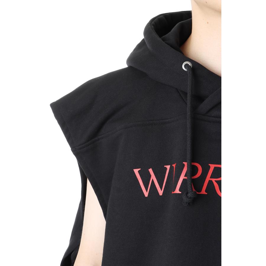 【P5倍 / SALE】WIRRWARR SLEEVELESS HOODIE(5A004-0422-18)-BLACK- John Lawrence Sullivan(ジョンローレンスサリバン) | JOHN LAWRENCE SULLIVAN | 05