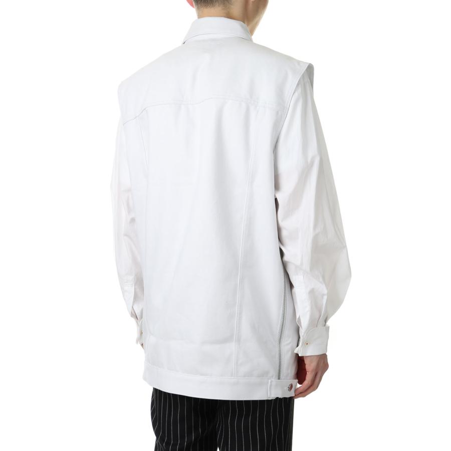 【P10倍】RIGID DENIM SLEEVELESS JACKET(1C023-0322-35) John Lawrence Sullivan(ジョンローレンスサリバン) | JOHN LAWRENCE SULLIVAN | 02