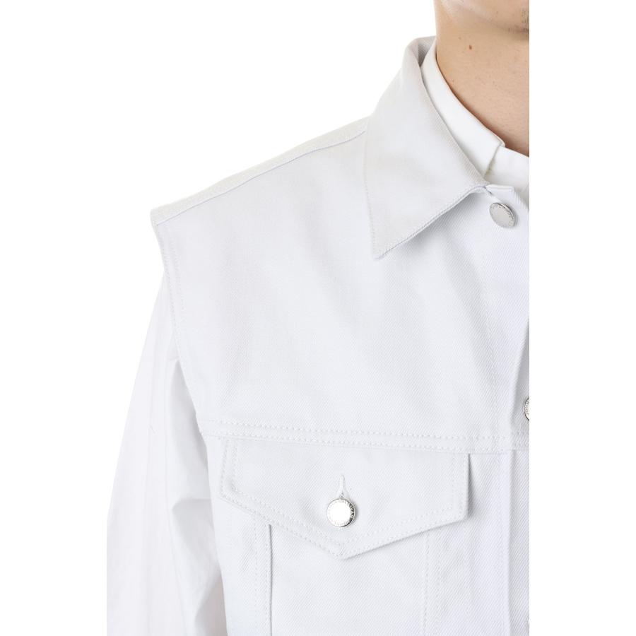 【P10倍】RIGID DENIM SLEEVELESS JACKET(1C023-0322-35) John Lawrence Sullivan(ジョンローレンスサリバン) | JOHN LAWRENCE SULLIVAN | 03