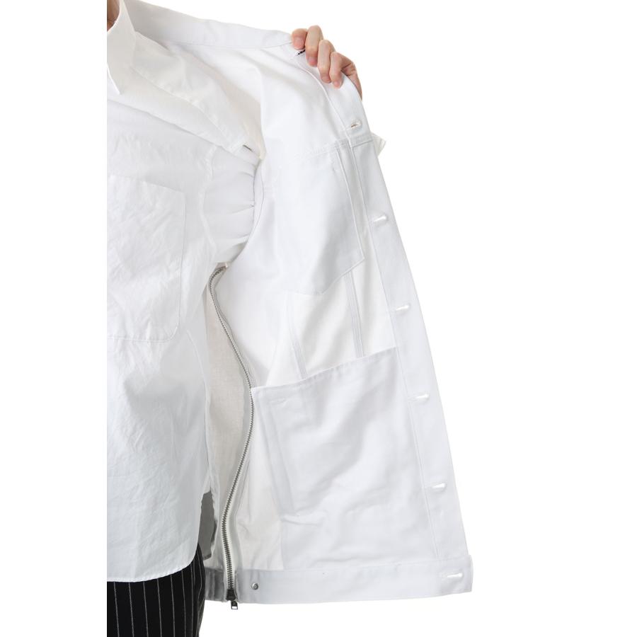 【P10倍】RIGID DENIM SLEEVELESS JACKET(1C023-0322-35) John Lawrence Sullivan(ジョンローレンスサリバン) | JOHN LAWRENCE SULLIVAN | 05