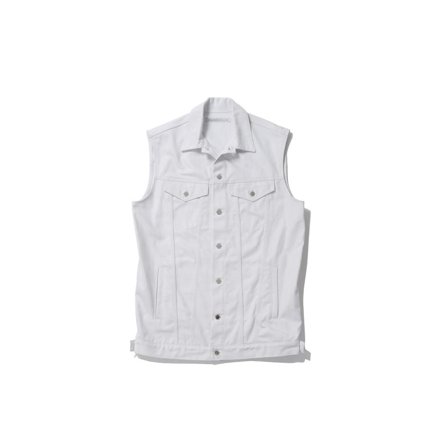 【P10倍】RIGID DENIM SLEEVELESS JACKET(1C023-0322-35) John Lawrence Sullivan(ジョンローレンスサリバン) | JOHN LAWRENCE SULLIVAN | 06