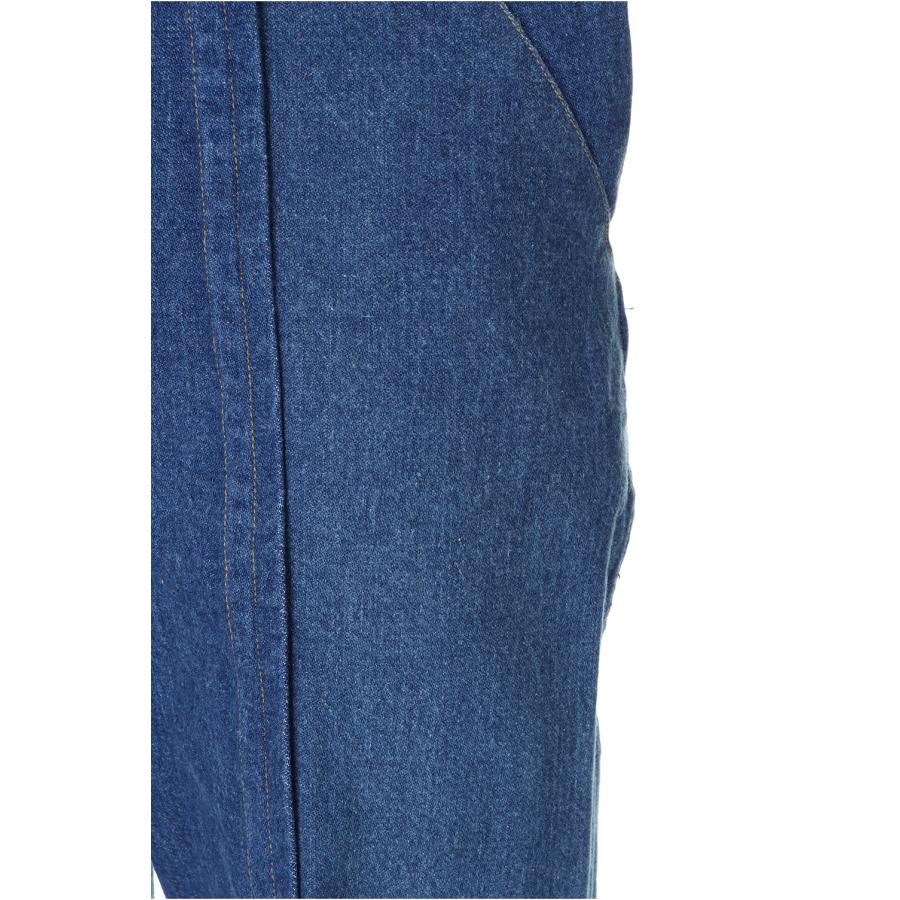 【P5倍 / SALE】Center fold seam denim slacks-BLUE-30size(cm22ss-18) 77circa -Men-(ナナナナサーカ) | 77circa | 04