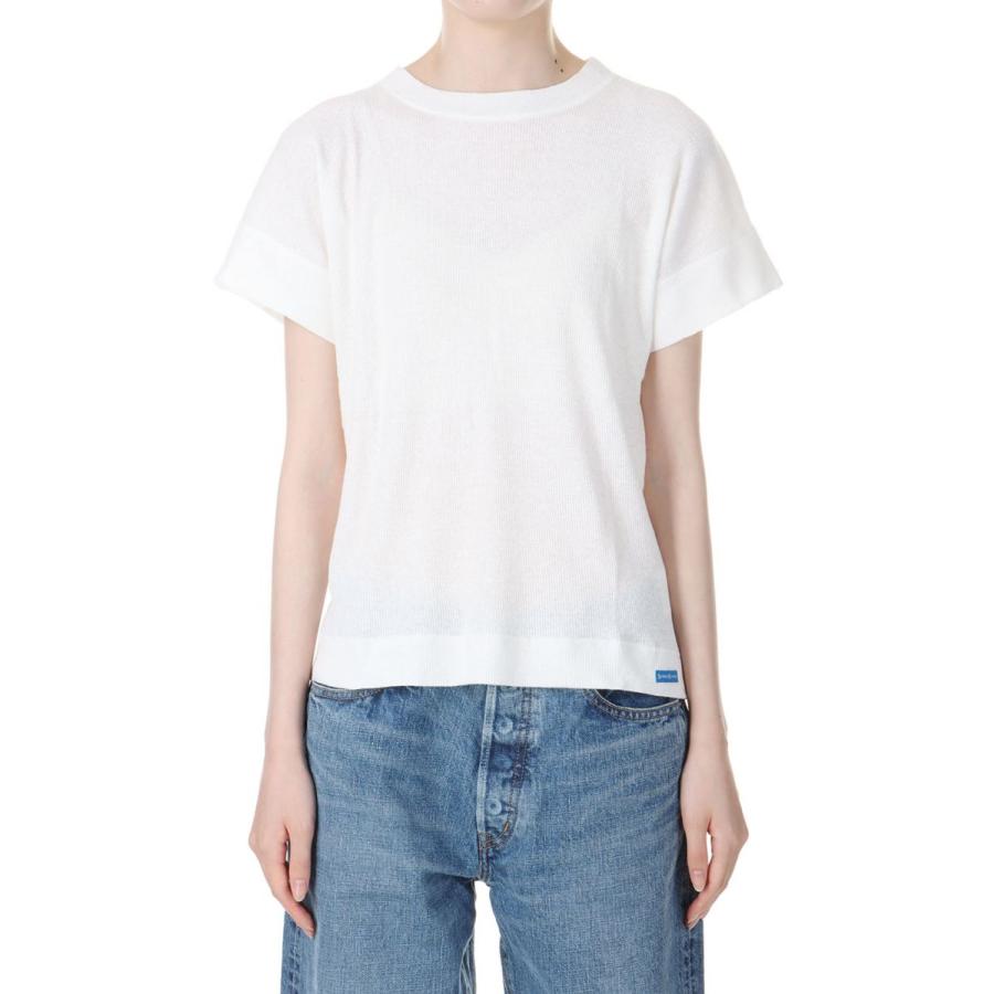 【P5倍 / SALE】roll-up sleeve T white(17RCSTOP-15C) Bluebird Boulevard(ブルーバードブルバード) | BLUEBIRD BOULEVARD