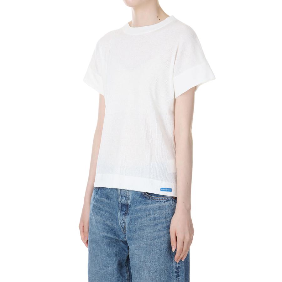 【P5倍 / SALE】roll-up sleeve T white(17RCSTOP-15C) Bluebird Boulevard(ブルーバードブルバード) | BLUEBIRD BOULEVARD | 01