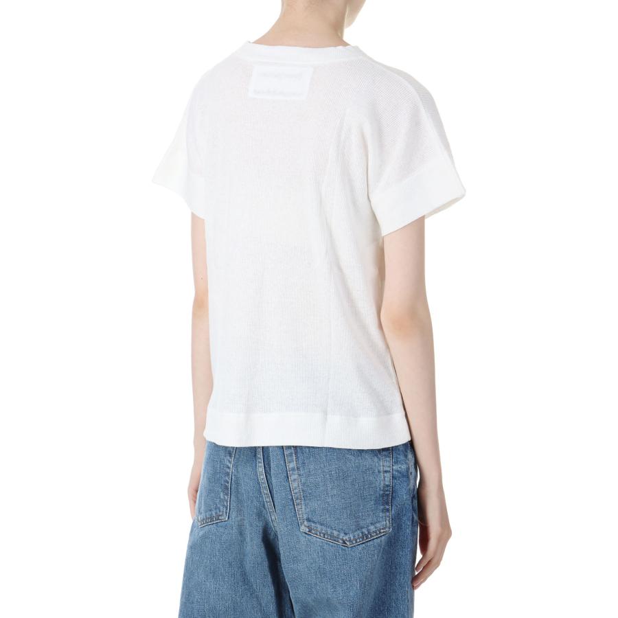 【P5倍 / SALE】roll-up sleeve T white(17RCSTOP-15C) Bluebird Boulevard(ブルーバードブルバード) | BLUEBIRD BOULEVARD | 02