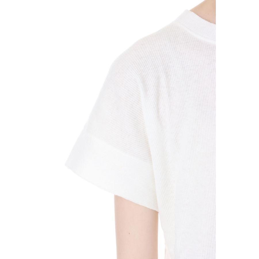 【P5倍 / SALE】roll-up sleeve T white(17RCSTOP-15C) Bluebird Boulevard(ブルーバードブルバード) | BLUEBIRD BOULEVARD | 03