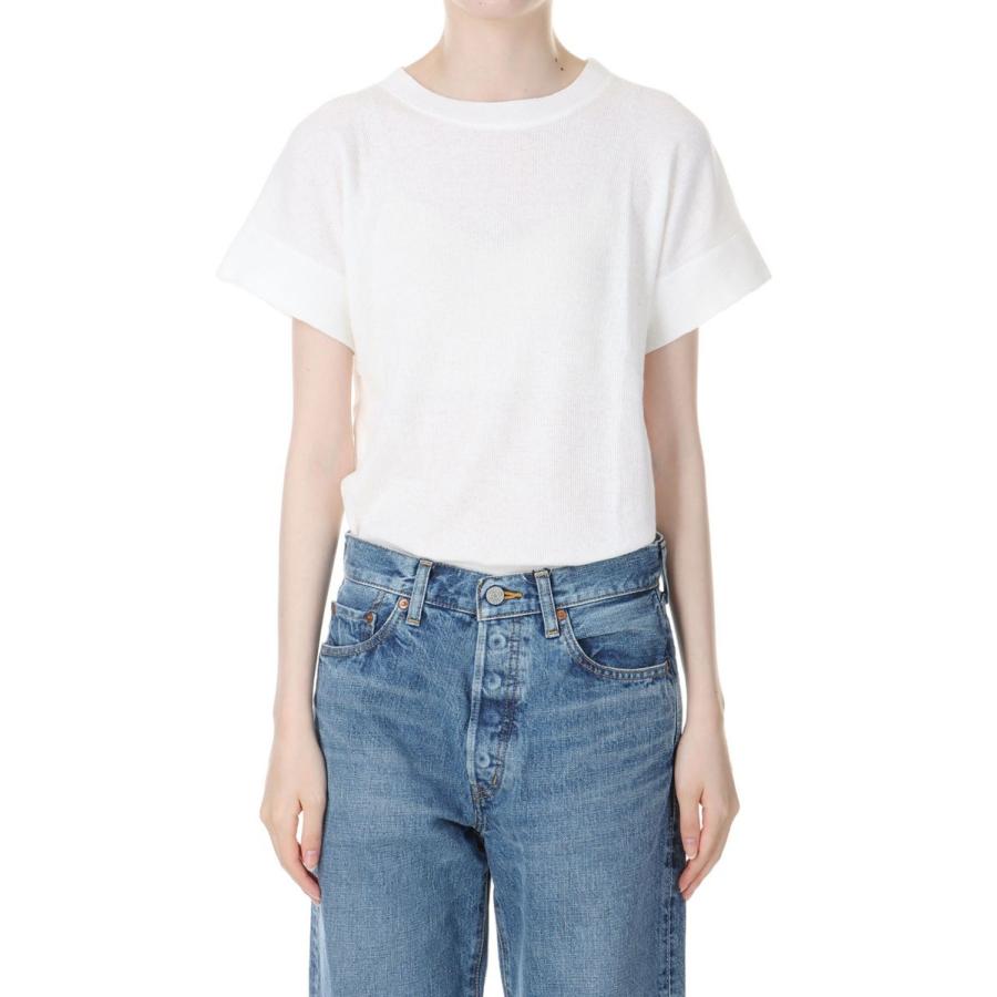 【P5倍 / SALE】roll-up sleeve T white(17RCSTOP-15C) Bluebird Boulevard(ブルーバードブルバード) | BLUEBIRD BOULEVARD | 05