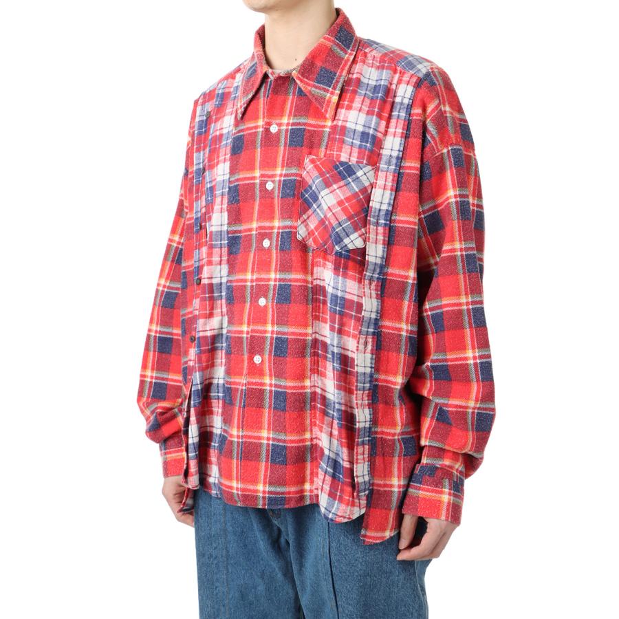 【P5倍 / SALE】Width adjustable shirt(cm22ss-03) 77circa -Men-(ナナナナサーカ) | 77circa | 01