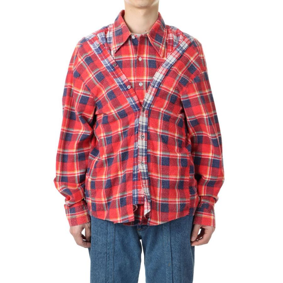 【P5倍 / SALE】Width adjustable shirt(cm22ss-03) 77circa -Men-(ナナナナサーカ) | 77circa | 05