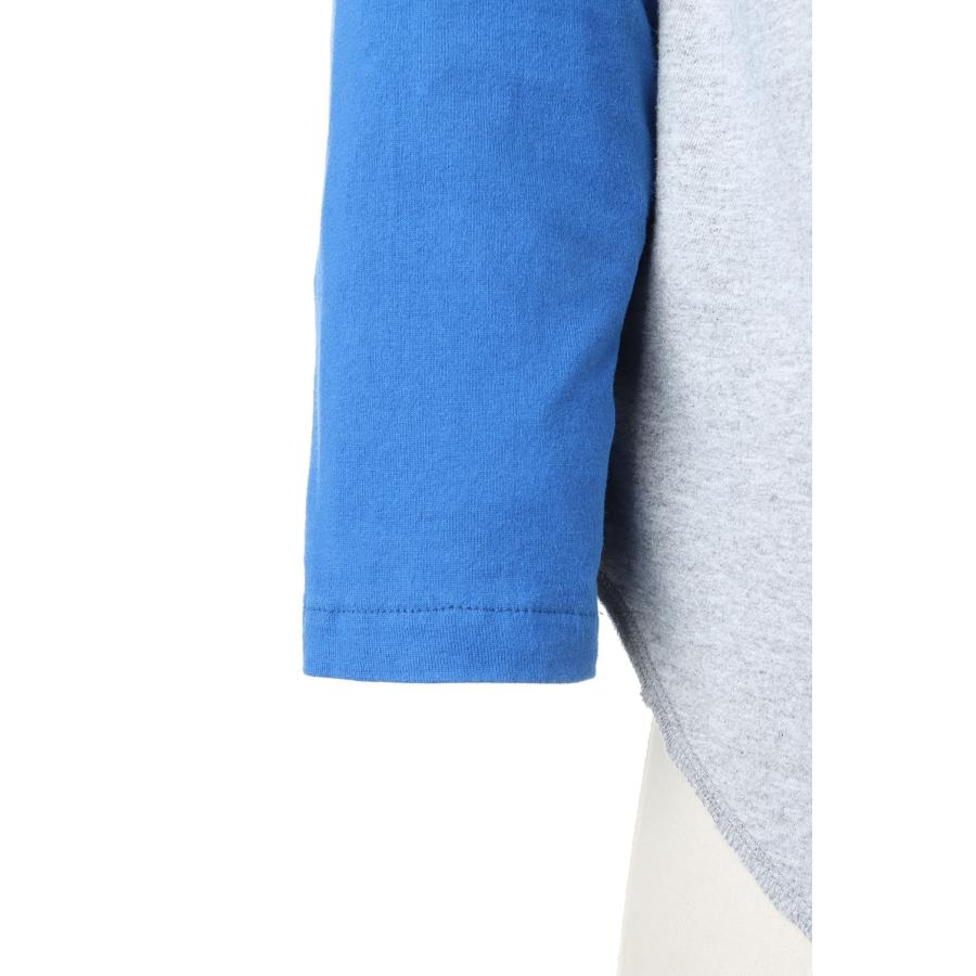 【P5倍 / SALE】Baseball top / Mens size-GRAY / BLUE(cc22ss-07) 77circa -Men-(ナナナナサーカ) | 77circa | 04