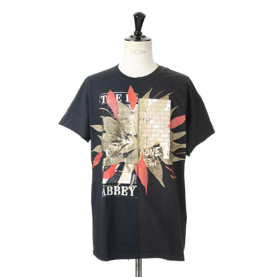 【P5倍 / SALE】Luster flower print top-BLACK-1(cm22ss-01) 77circa -Men-(ナナナナサーカ) | 77circa