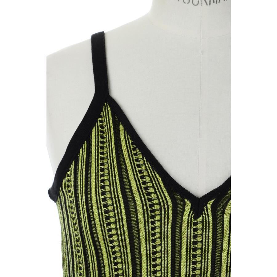 【P5倍 / SALE】Knit Camisole -YELLOW×BLACK(E22SS/T-04) EBONY(エボニー) | EBONY | 07