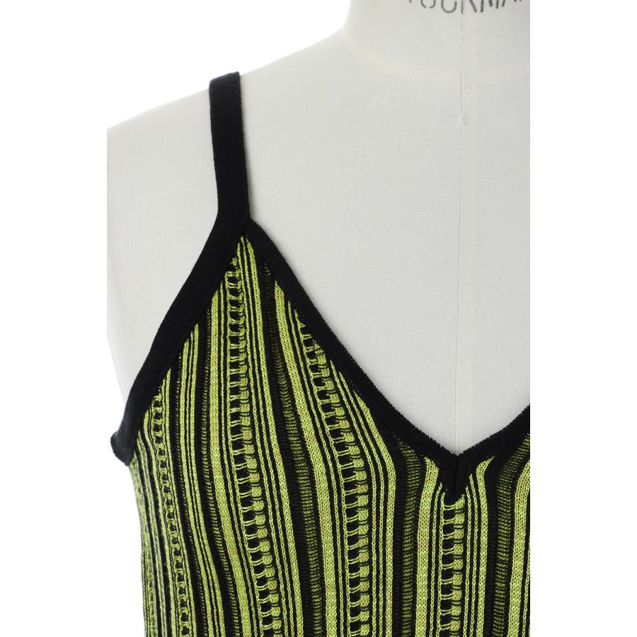 【P5倍 / SALE】Knit Camisole -YELLOW×BLACK(E22SS/T-04) EBONY(エボニー) | EBONY | 07