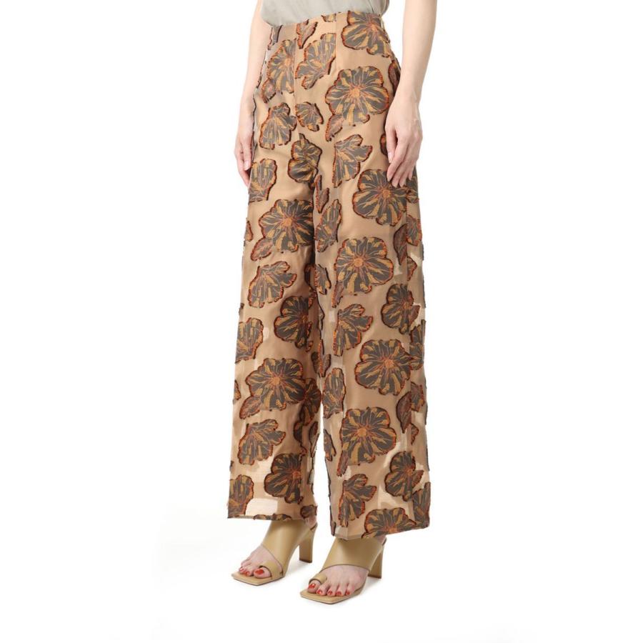 【P5倍 / SALE】Rose of Sharon Wide Pants(E22SS/P-02/01) EBONY(エボニー) | EBONY | 01