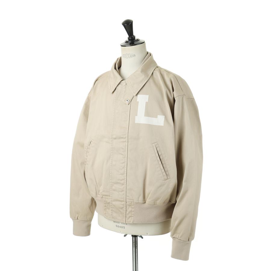 【P5倍 / SALE】DOUBLE COLLAR  VARSITY JACKET - BEIGE (22S-QGY5002) Quigley(キグリー) |  | 01