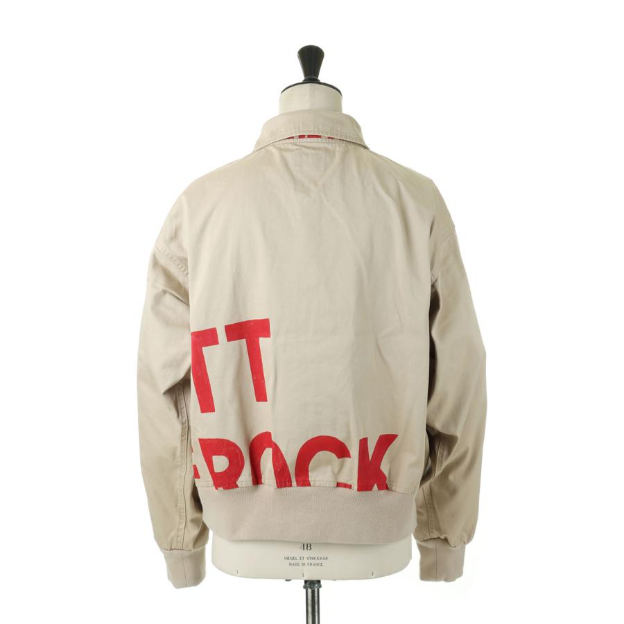 【P5倍 / SALE】DOUBLE COLLAR  VARSITY JACKET - BEIGE (22S-QGY5002) Quigley(キグリー) |  | 02