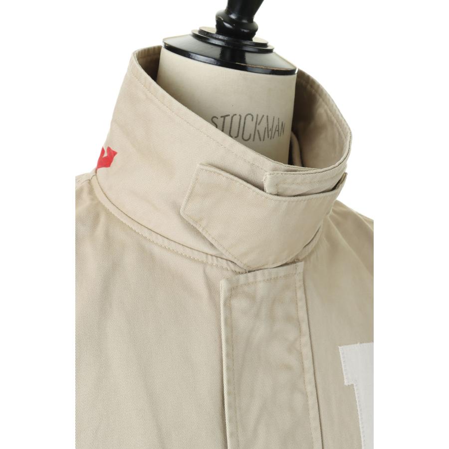 【P5倍 / SALE】DOUBLE COLLAR  VARSITY JACKET - BEIGE (22S-QGY5002) Quigley(キグリー) |  | 06