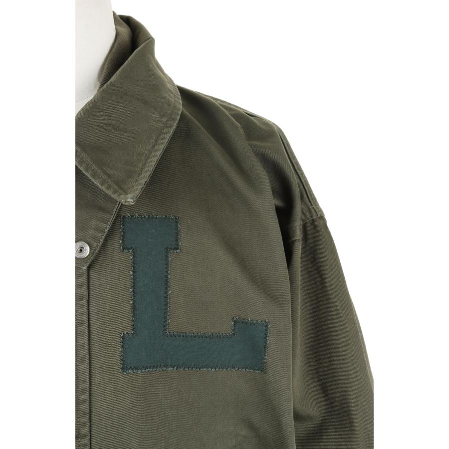 【P5倍 / SALE】DOUBLE COLLAR  VARSITY JACKET - OLIVE (22S-QGY5002) Quigley(キグリー) |  | 03