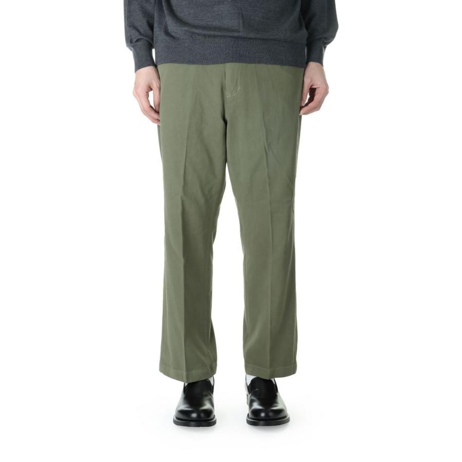 【P5倍 / SALE】Flare Pants - OLIVE (FR0201-M4019) FARAH(ファーラー) | 