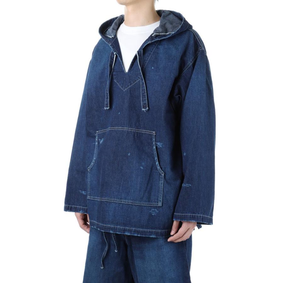 【P5倍 / SALE】Selvage Denim Mexican Parker - INDIGO (22-011-MP-8000-1) MexiPa(メキパ) | MexiPa | 01