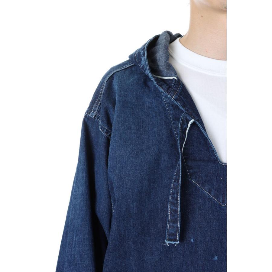 【P5倍 / SALE】Selvage Denim Mexican Parker - INDIGO (22-011-MP-8000-1) MexiPa(メキパ) | MexiPa | 04