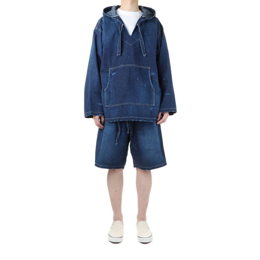 【P5倍 / SALE】Selvage Denim Mexican Parker - INDIGO (22-011-MP-8000-1) MexiPa(メキパ) | MexiPa | 05