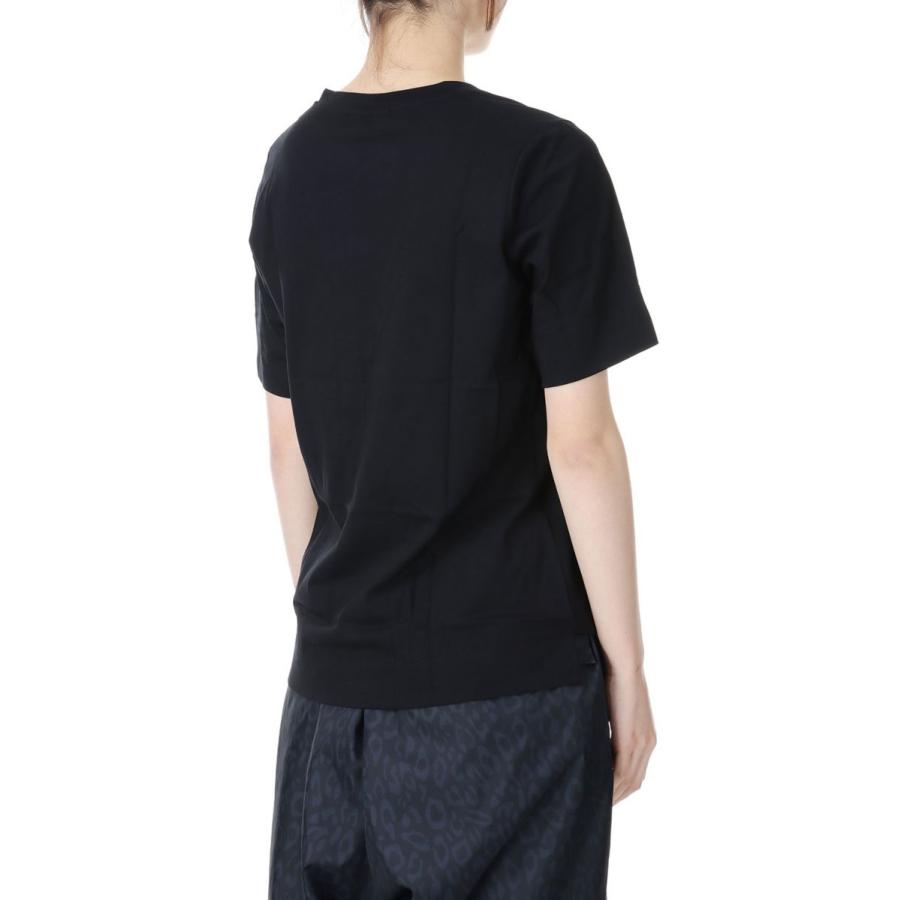 【SALE / 30%OFF】Thin Software Jersey V-neck T-shirt -Black (T3201) GANNI(ガニー)