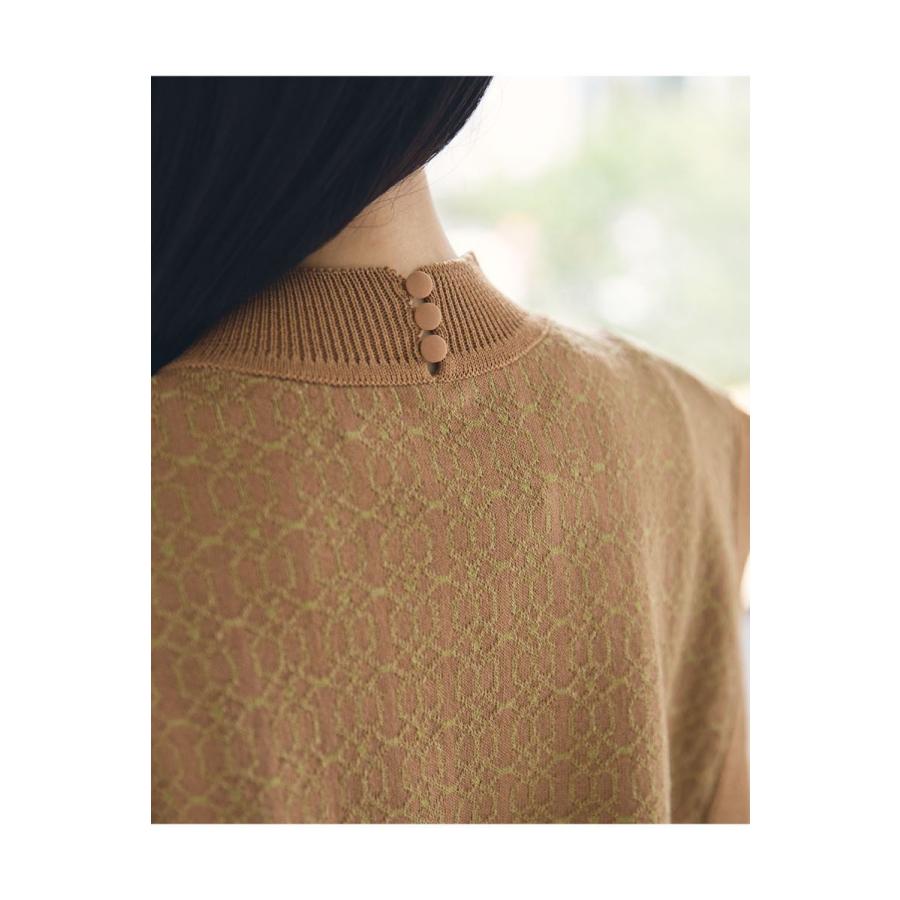 【SALE】TODAYFUL トゥデイフル  Jacquard Piping Vest -CAMEL (12210515) | TODAYFUL | 11
