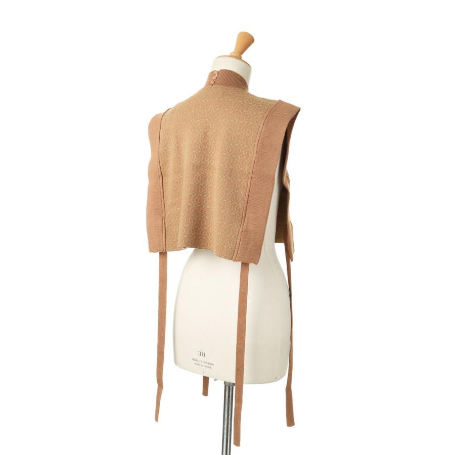 【SALE】TODAYFUL トゥデイフル  Jacquard Piping Vest -CAMEL (12210515) | TODAYFUL | 02