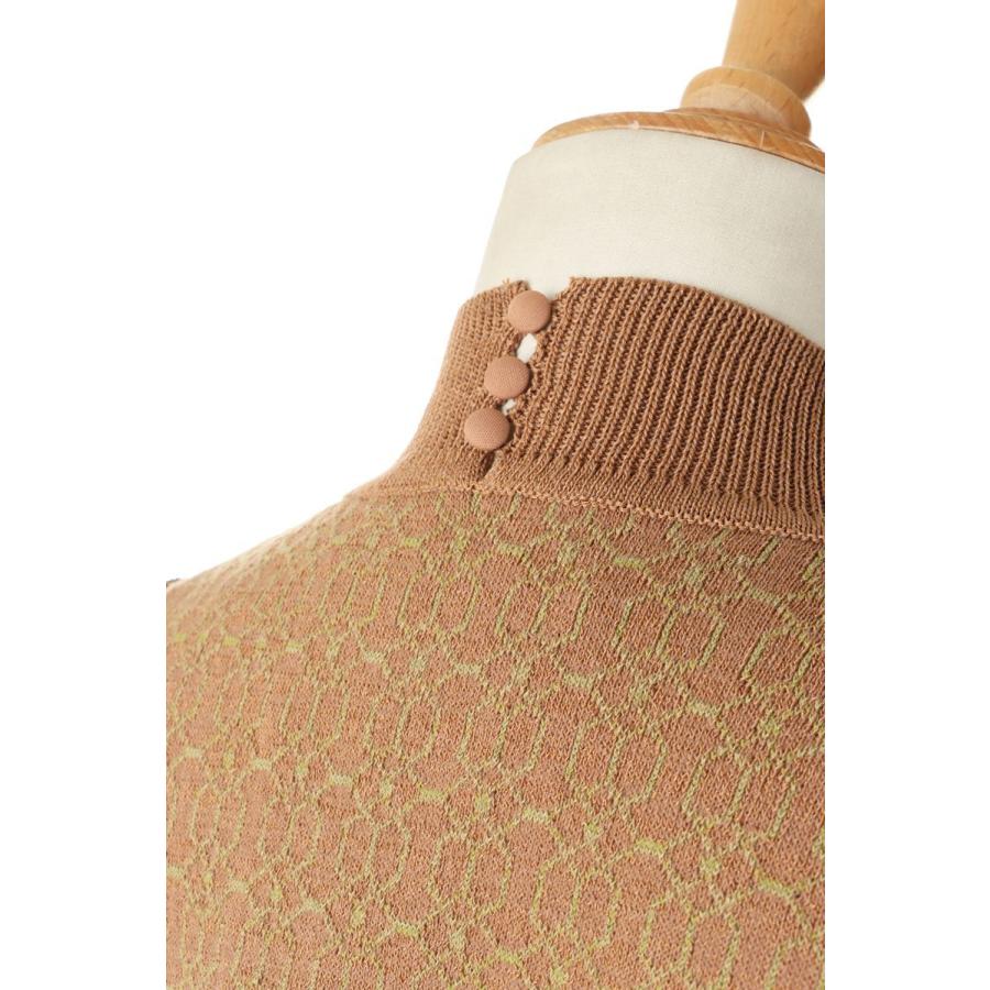 【SALE】TODAYFUL トゥデイフル  Jacquard Piping Vest -CAMEL (12210515) | TODAYFUL | 04