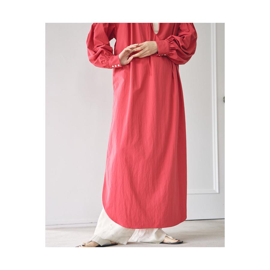 【SALE】TODAYFUL トゥデイフル Gather Caftan Dress -PINK (12210310) | TODAYFUL | 06