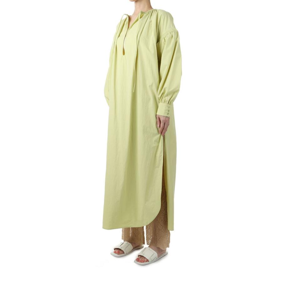 【SALE】TODAYFUL トゥデイフル Gather Caftan Dress -GREEN YELLOW (12210310) | TODAYFUL | 01