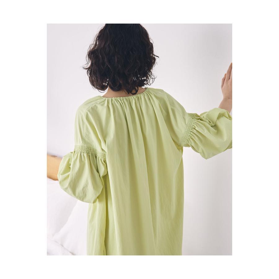 【SALE】TODAYFUL トゥデイフル Gather Caftan Dress -GREEN YELLOW (12210310) | TODAYFUL | 07