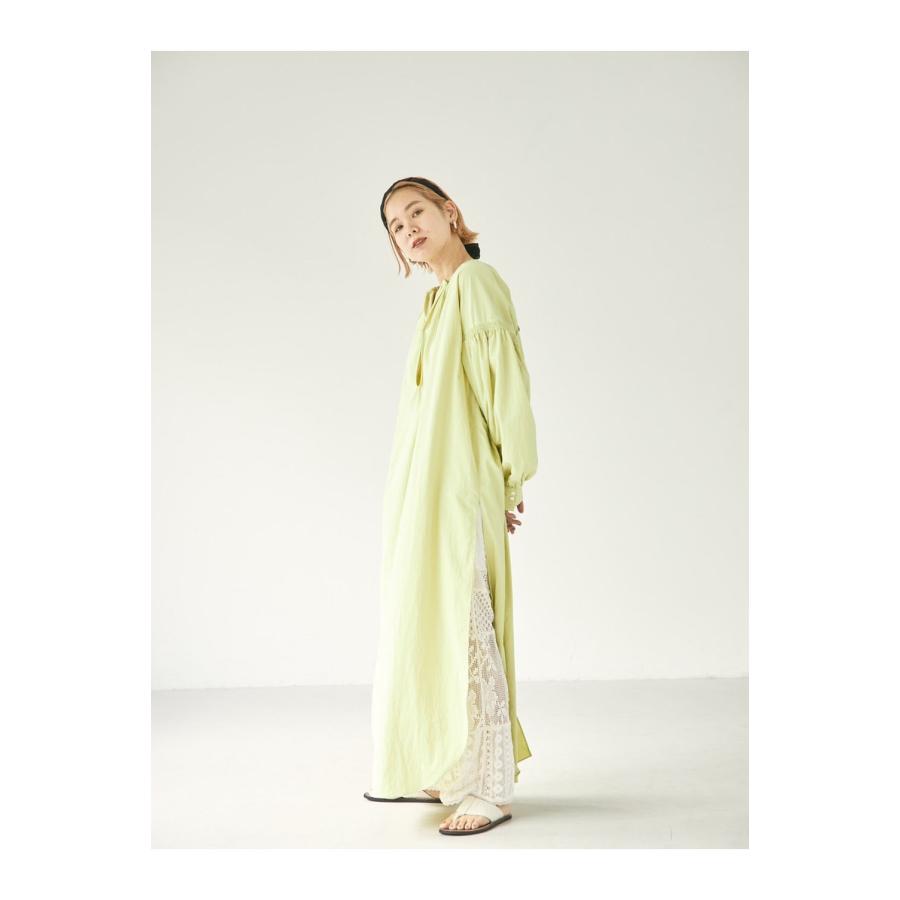 【SALE】TODAYFUL トゥデイフル Gather Caftan Dress -GREEN YELLOW (12210310) | TODAYFUL | 09