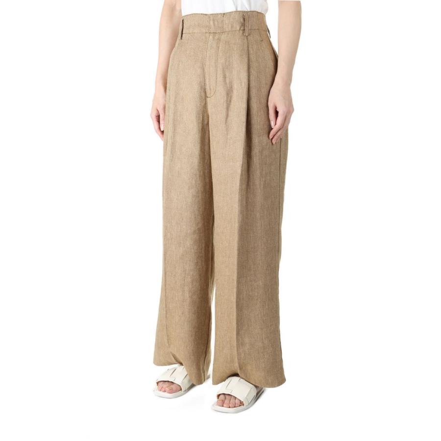TODAYFUL トゥデイフル Tuck Linen Trousers （12210707） | TODAYFUL | 01