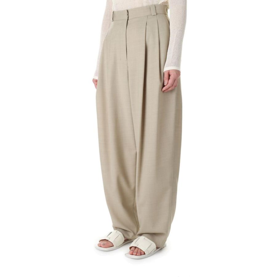 TODAYFUL トゥデイフル Highwaist Tuck Trousers -NATURAL （12110703） | TODAYFUL | 01