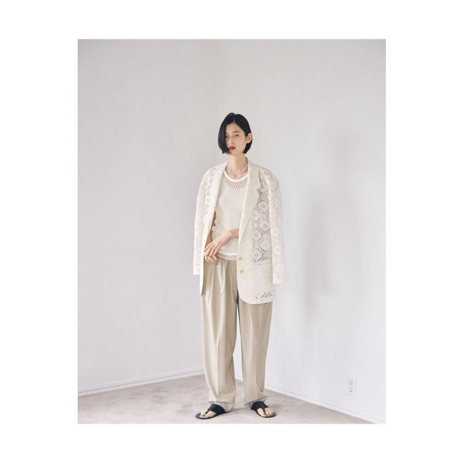 TODAYFUL トゥデイフル Highwaist Tuck Trousers -NATURAL （12110703） | TODAYFUL | 11