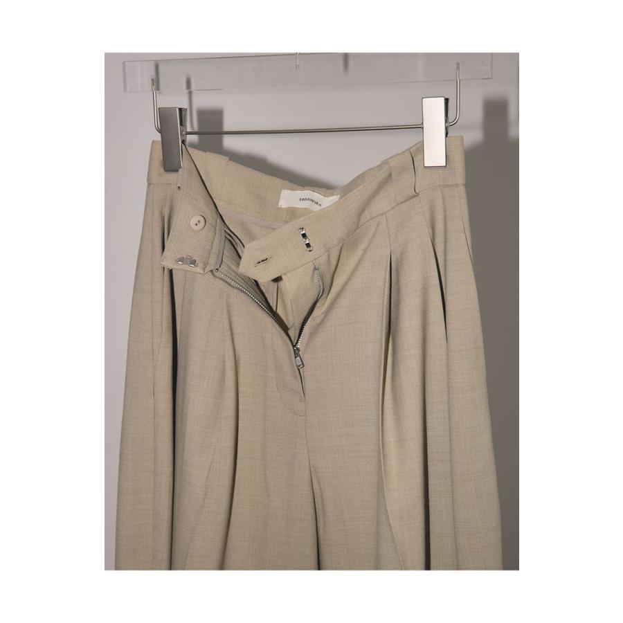 TODAYFUL トゥデイフル Highwaist Tuck Trousers -NATURAL （12110703） | TODAYFUL | 06